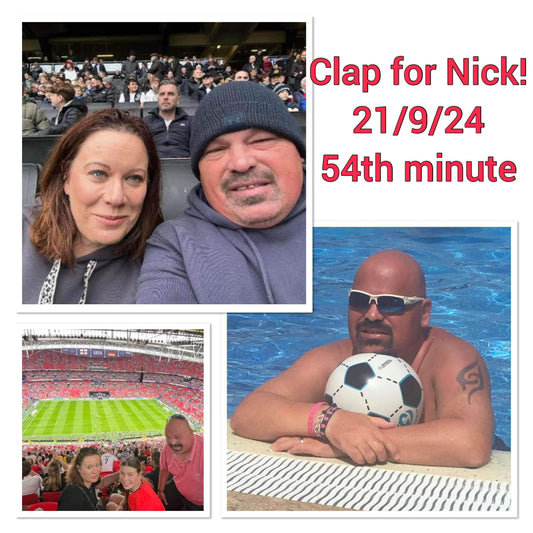 54th Minute Applause For Nick Gill